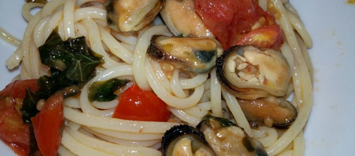 Spaghetti con cozze