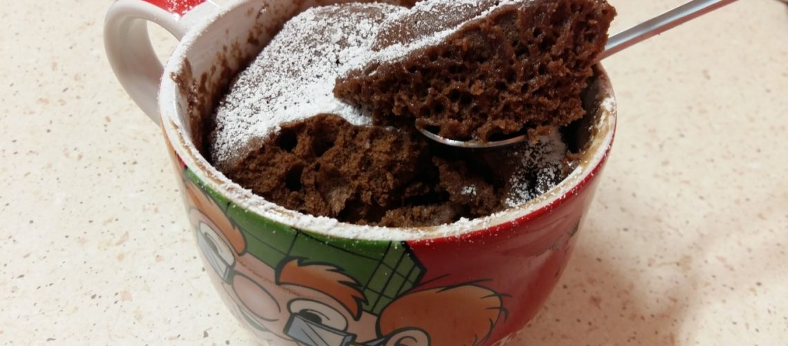 Mug cake alla nutella