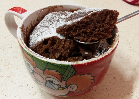 Mug cake alla nutella