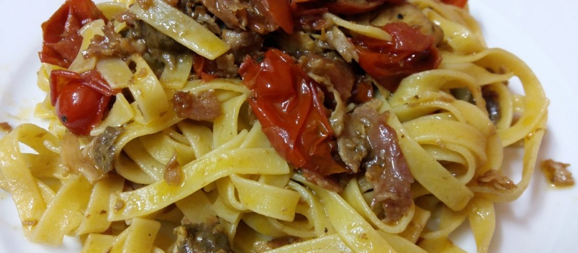 Tagliatelle alla boscaiola