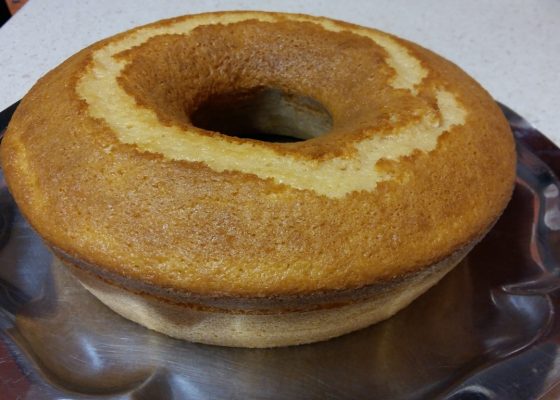 Ciambellone al latte caldo