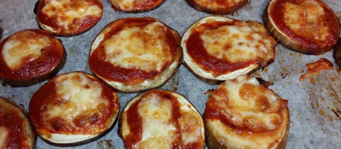 Pizzette di melanzane