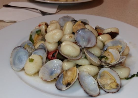 Gnocchi con vongole