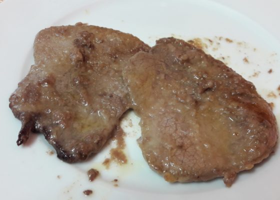 Scaloppine al vino bianco