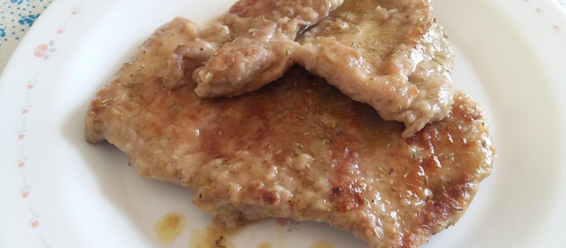 Scaloppine di tacchino al rosmarino