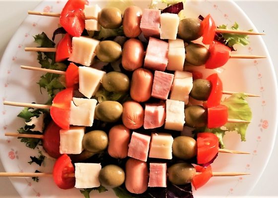 Antipasto di spiedini