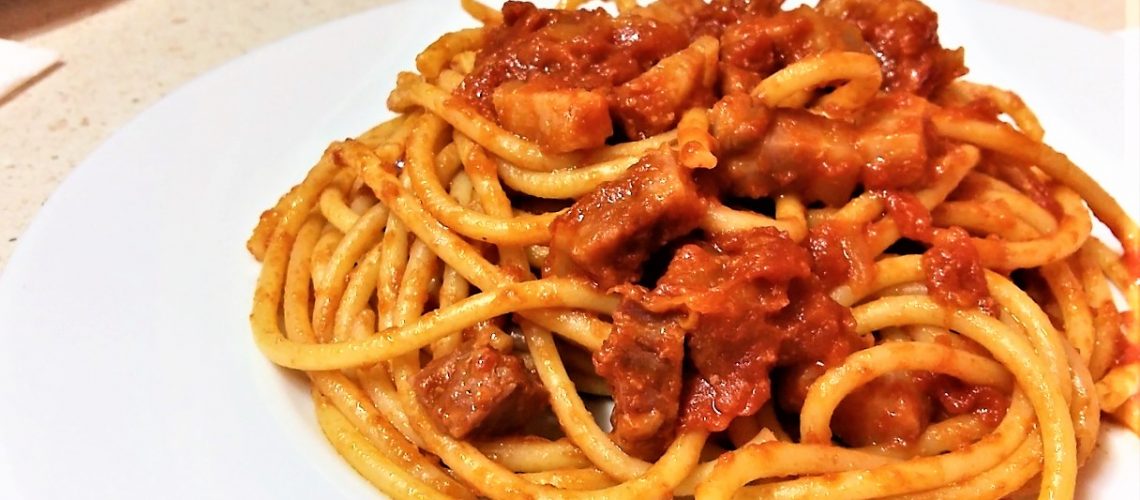 Bucatini all’amatriciana