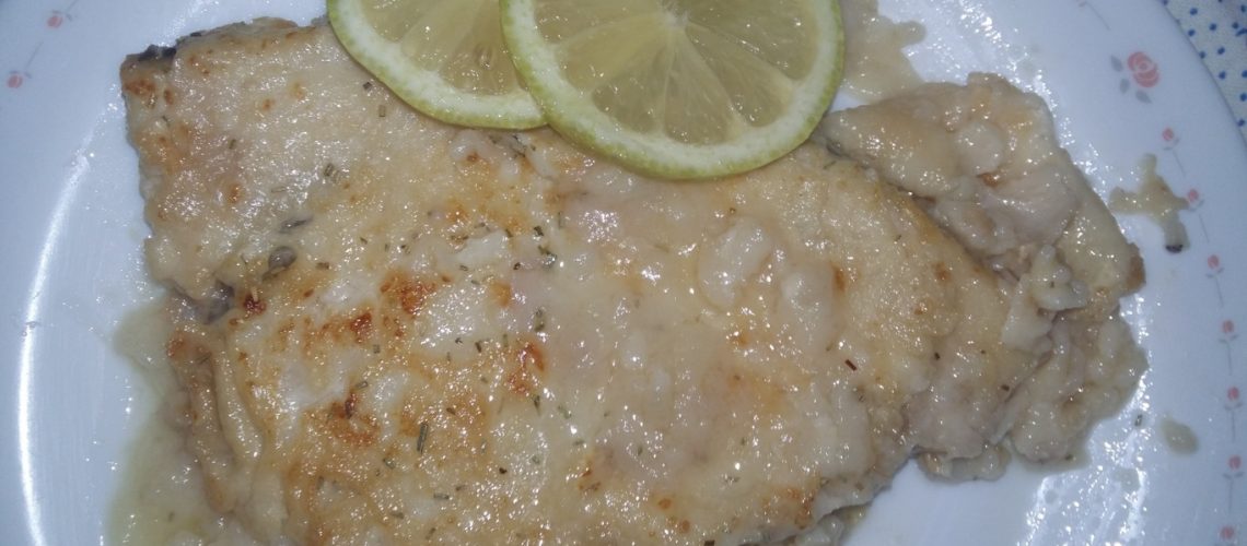 Scaloppine di pesce spada al vino bianco