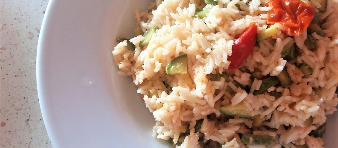 Riso basmati light con zucchine