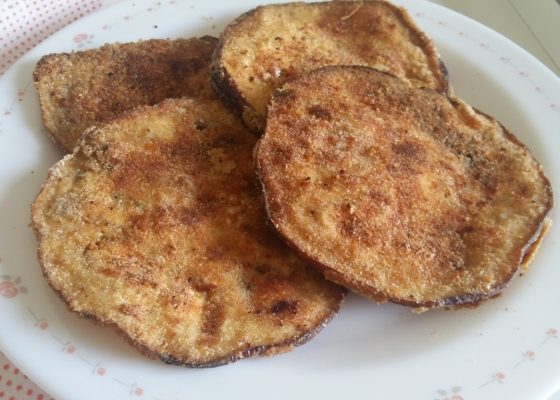 Cotolette di melanzane al forno