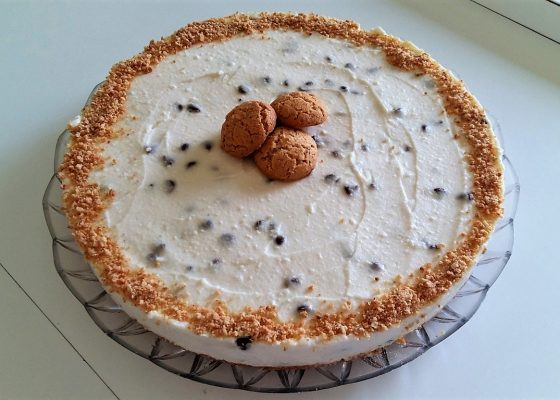 Cheesecake amaretto