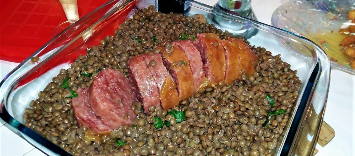 Cotechino con lenticchie