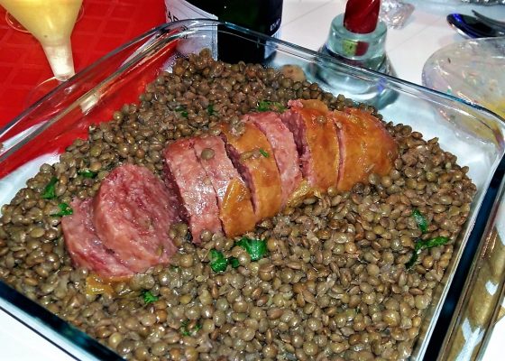 Cotechino con lenticchie