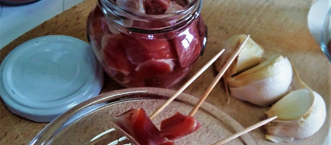 Prosciutto crudo sott’olio