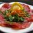 Bresaola con rucola e carotine