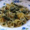 Farfalle agli asparagi e pesto